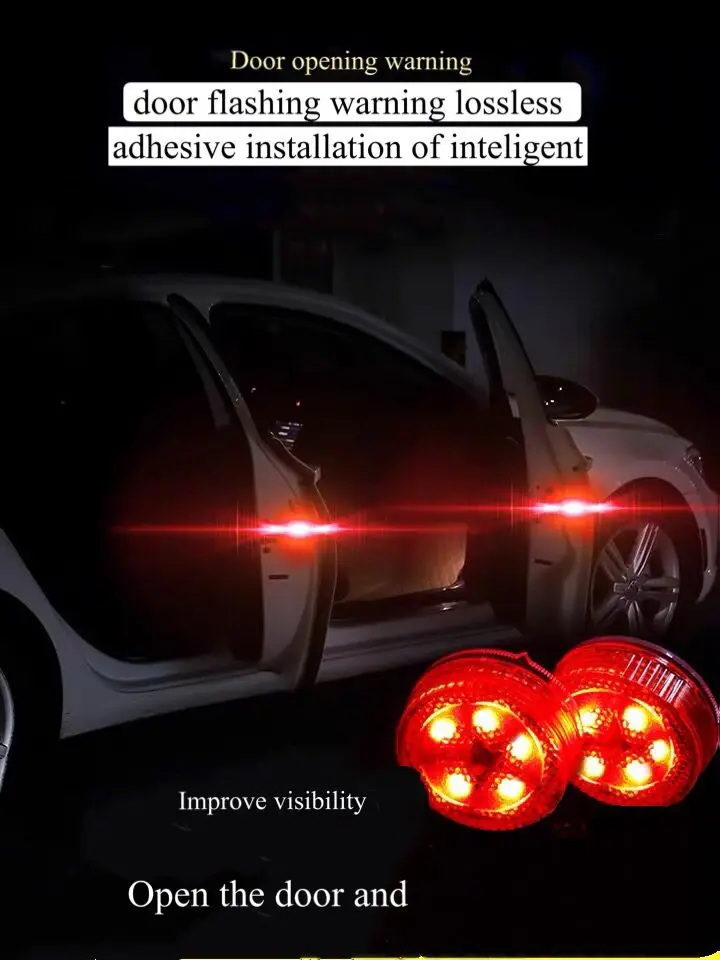Для Авто дыхательная дверь Индукционная лампа двери автомобиля поздравительная