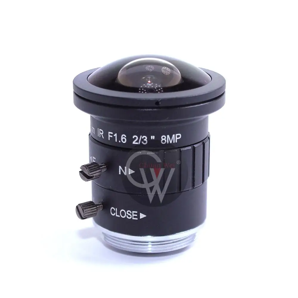 Новый 8 0 мега пикселей 4K 2 5 мм CS mount F1.6 объектив 2/3 &quotИК-Коррекция CCTV безопасности