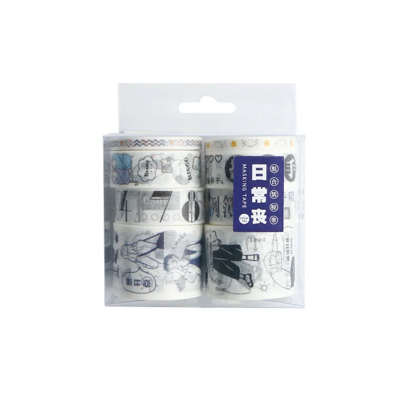 Многослойная клейкая декоративная Маскировочная лента для творчества детских