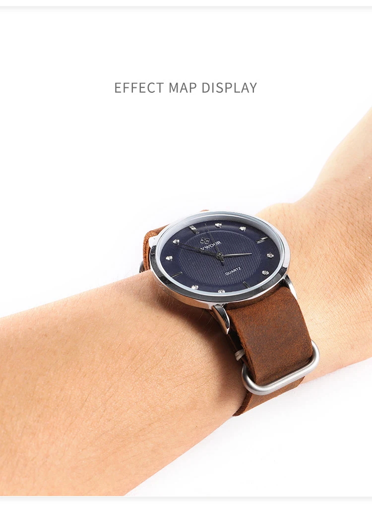 Nato Crazy Horse Leather Strap 20mm 22mm 24mm 26mm Zulu Cowhide Watch Band Replacement