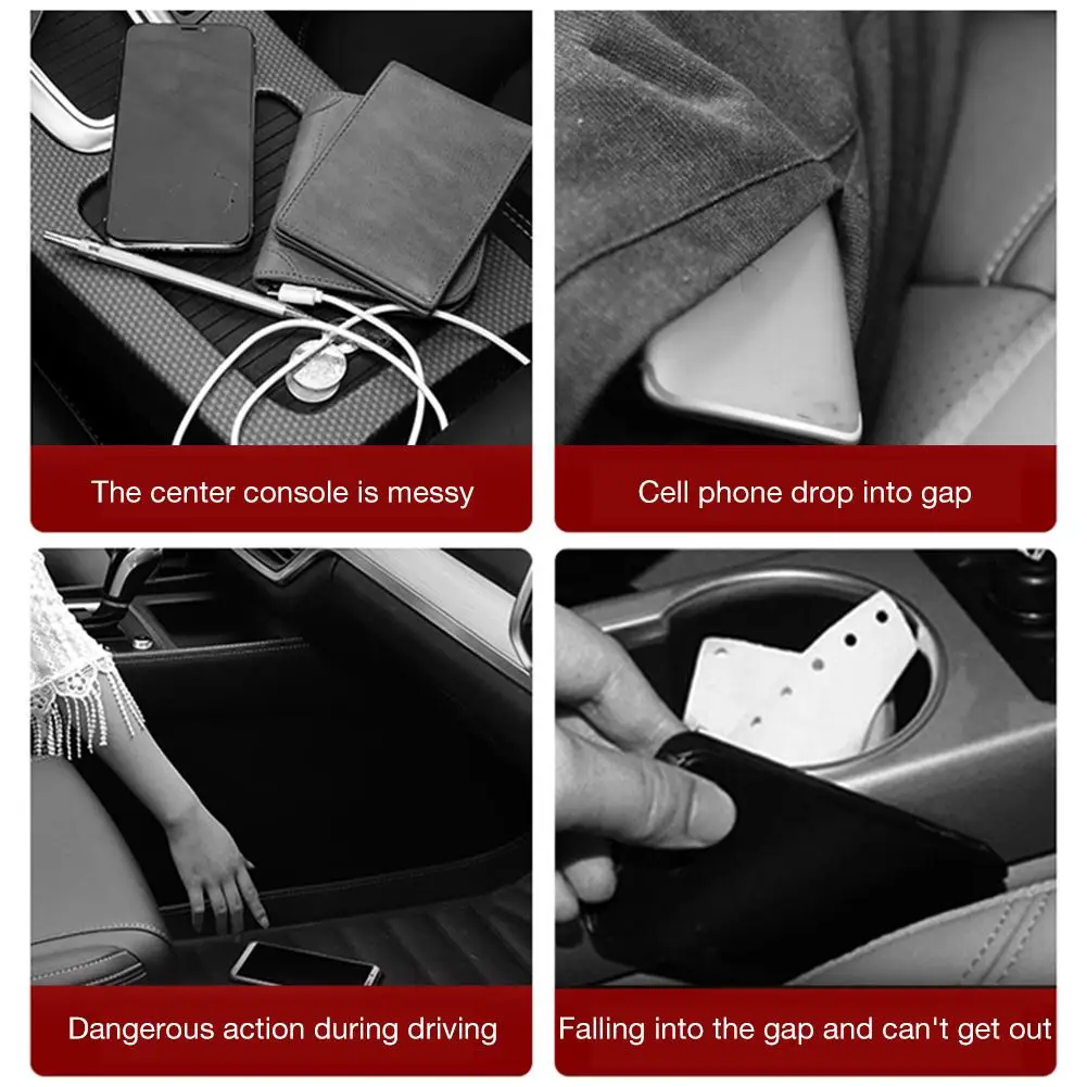 Беспроводное зарядное устройство USB для автомобиля карманный зазор сиденья