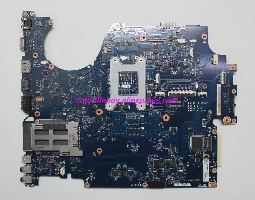 Genuine CN-0Y99F7 0Y99F7 Y99F7 NAT02 LA-5154P HM55 Laptop Motherboard Mainboard for Dell studio 1747 1749 Notebook PC enlarge