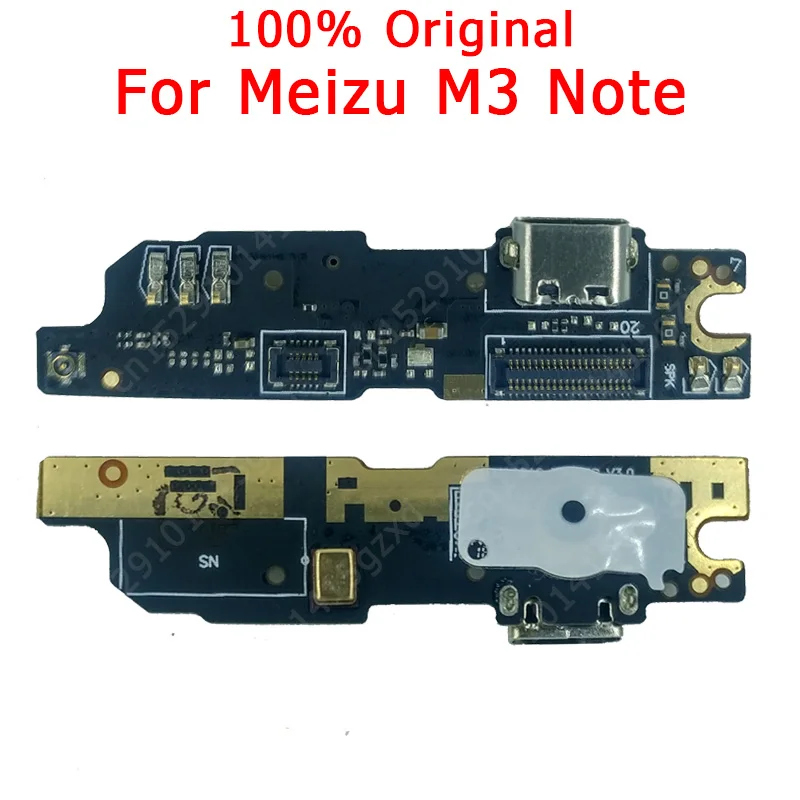 Оригинальная Гибкая плата для Meizu M3 Note зарядный порт зарядная USB разъем PCB