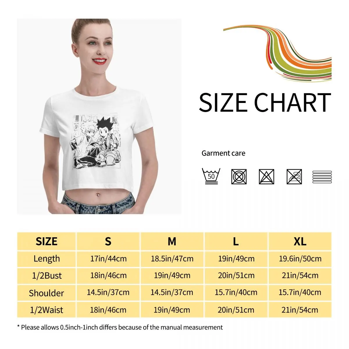 

Anime Fans Hisoka 9 womens shirts Version to good build Short sleeveRound neck T-shirt