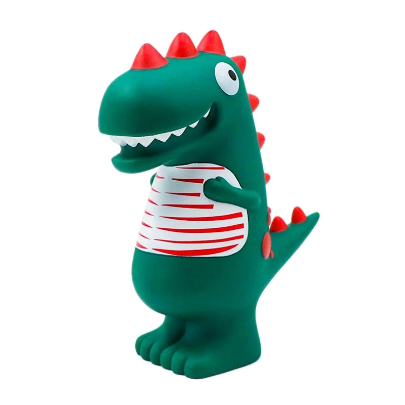 Копилка Детская копилка с зеленым динозавром из мультфильма Противоударная для