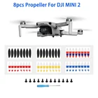 Пропеллер 4726 для дрона DJI Mini 2, 8 шт., легкие реквизиты для лезвий, запасные части для Mavic Mini 2, аксессуары