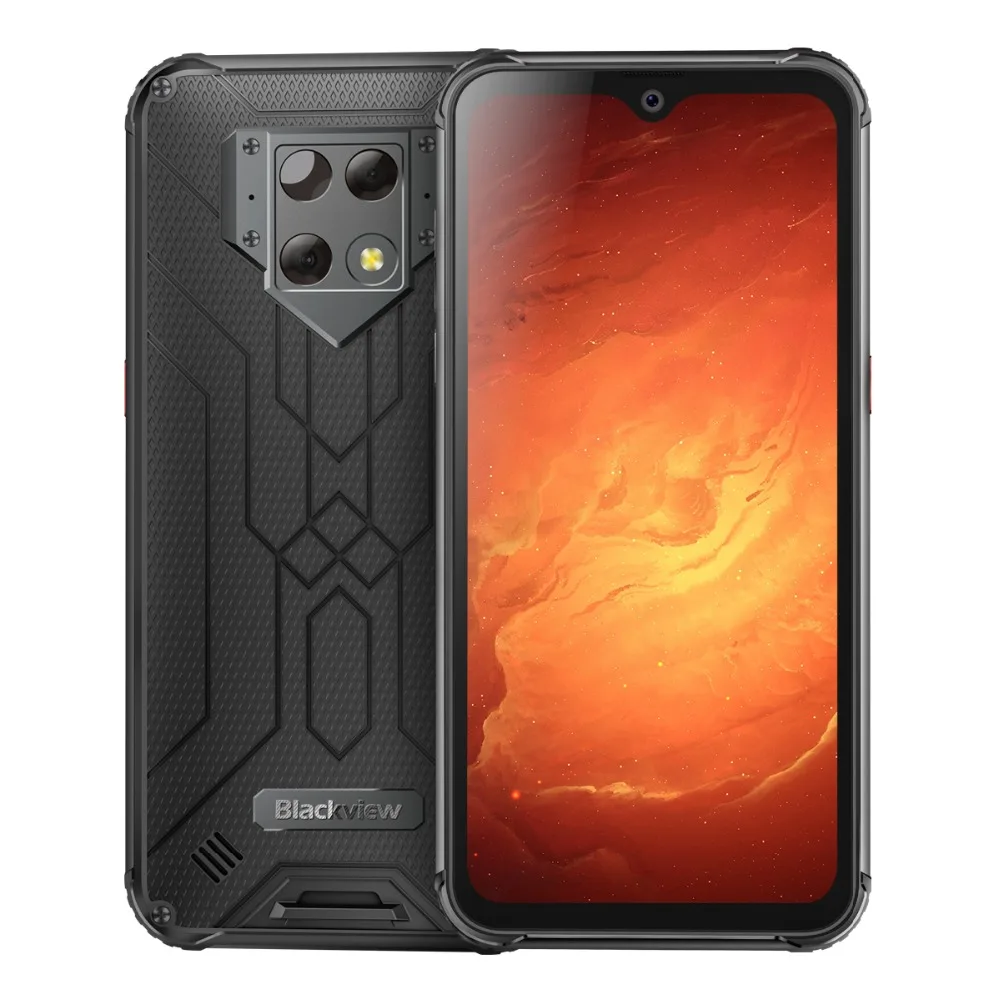 Blackview BV9800 Pro Водонепроницаемый первый в мире смартфон с тепловизором 6 ГБ+ 128 Гб MT6771 Восьмиядерный 48мп Android 9,0 NFC 6580 мАч