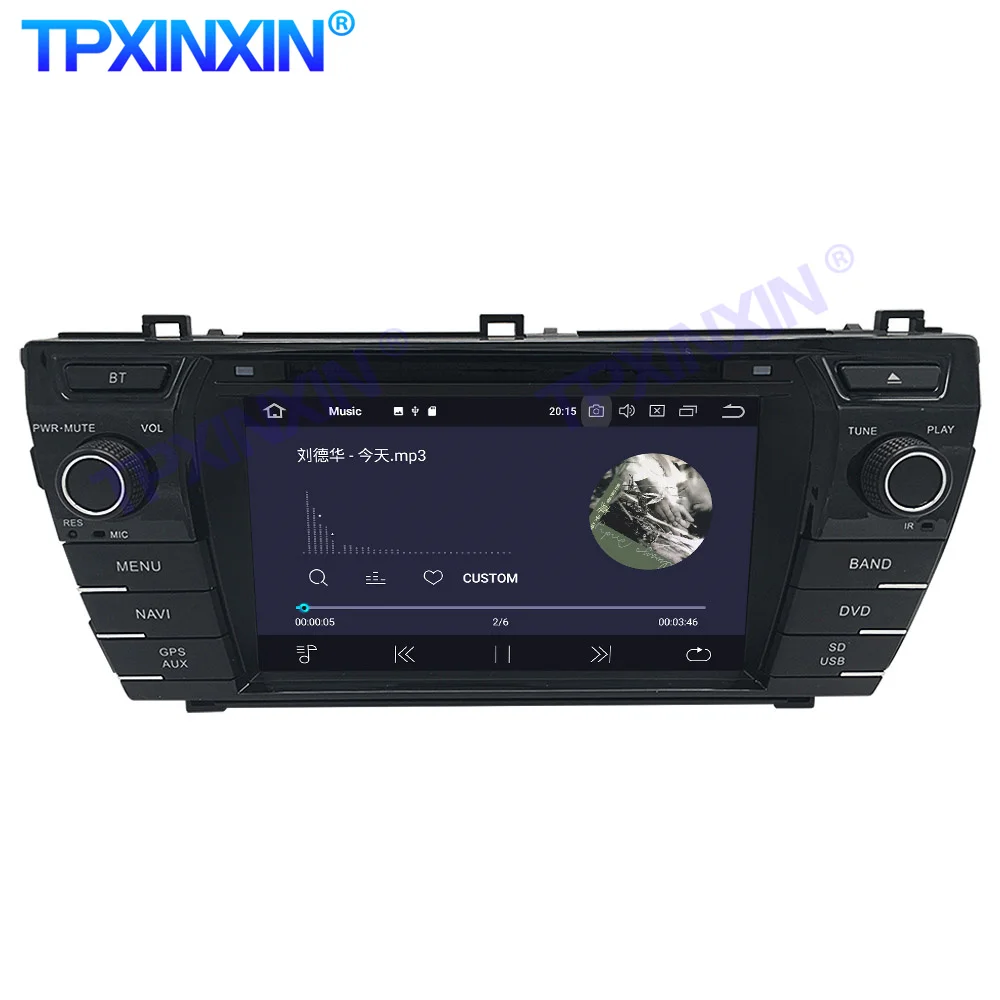 

Android 10 PX6 Car Radio For Toyota Corolla 2013 - 2016 Multimedia Video Recoder Player Navigation GPS Accessories Auto 2din dvd