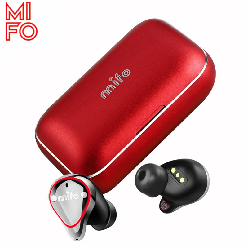 Mifo O5 мини наушники в ухо Bluetooth 5 0 гарнитуры True Беспроводной Hands Free Спорт стерео