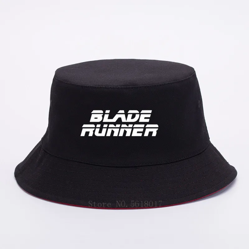 Женская и мужская Панама с логотипом Blade Runner ковш шляпа плоским козырьком новый