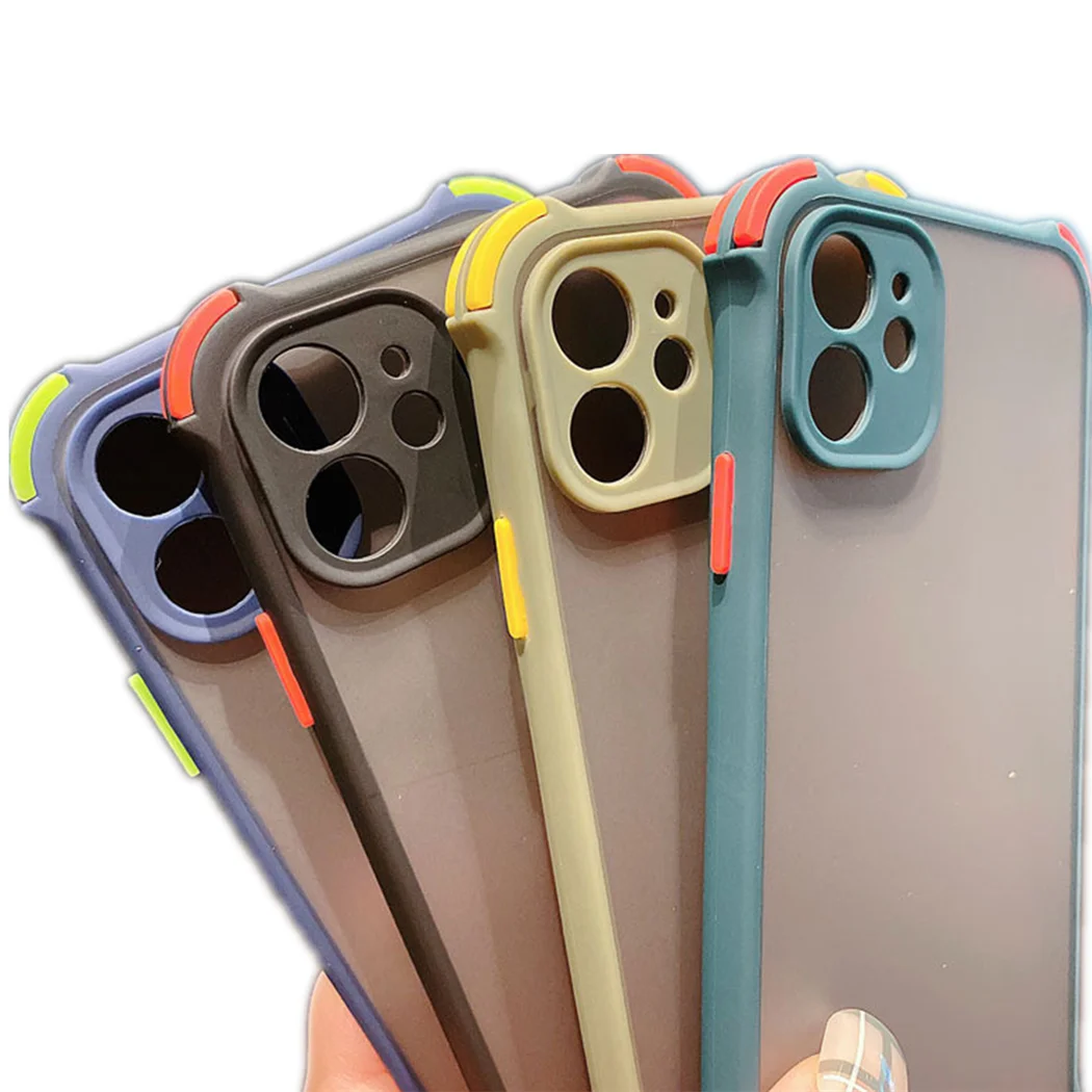 

Camera Protection Wholesale Shockproof Telephone Mobile Phone Accessories Back Cover Case For iPhone 12 11 8Plus X XS MAX XR 7P
