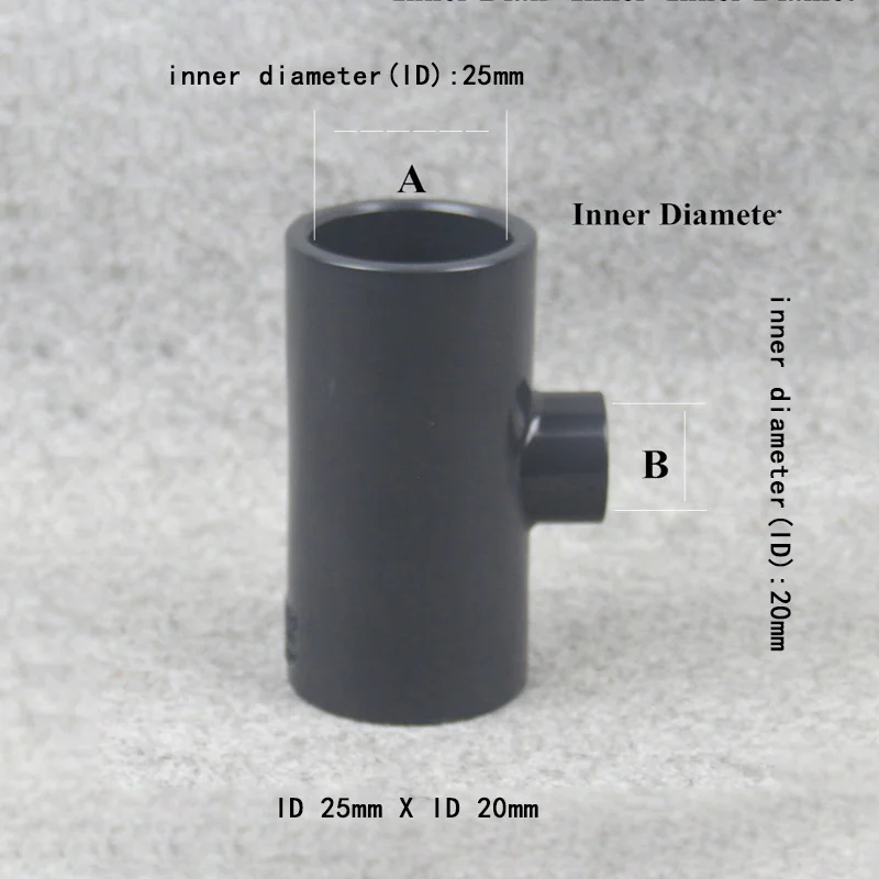 

Пластиковые фитинги для водопроводной трубы из ПВХ различного диаметра, 1 шт.