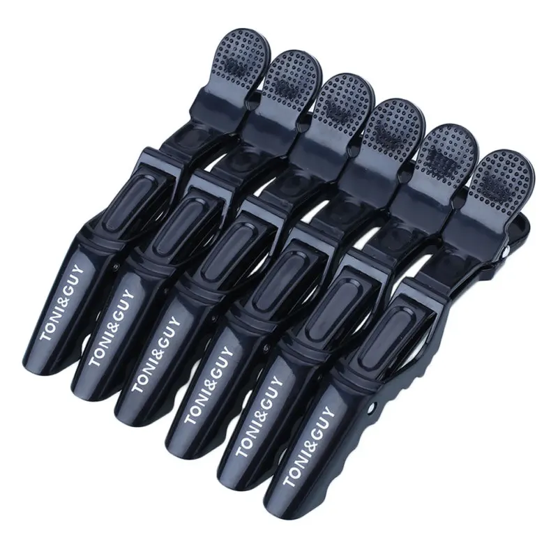 

6Pcs Plastic Hair Clips For Women Salon Matte Sectioning Clamp Hairdressing Grip Hairclip Set Hair Styling Accessories