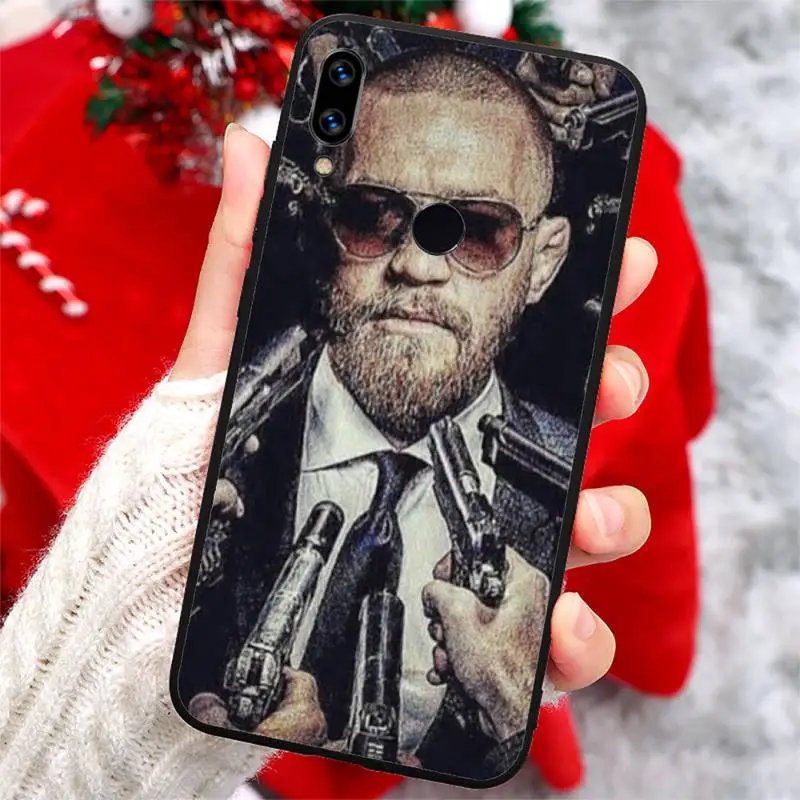 

Conor Mcgregor The King Phone Case For Xiaomi Redmi note 7 8 9 t k30 max3 9 s 10 pro lite Anti-fall protective funda