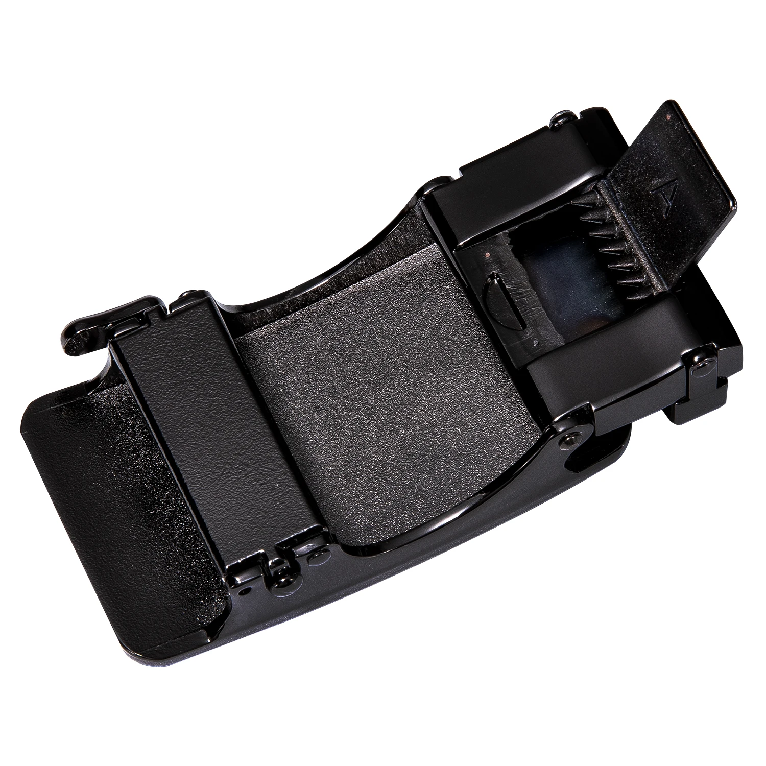 

Fashion Men's Business Alloy Automatic Buckle Unique Men Black Belt Buckles for 3.5cm Ratchet Men Apparel Accessories