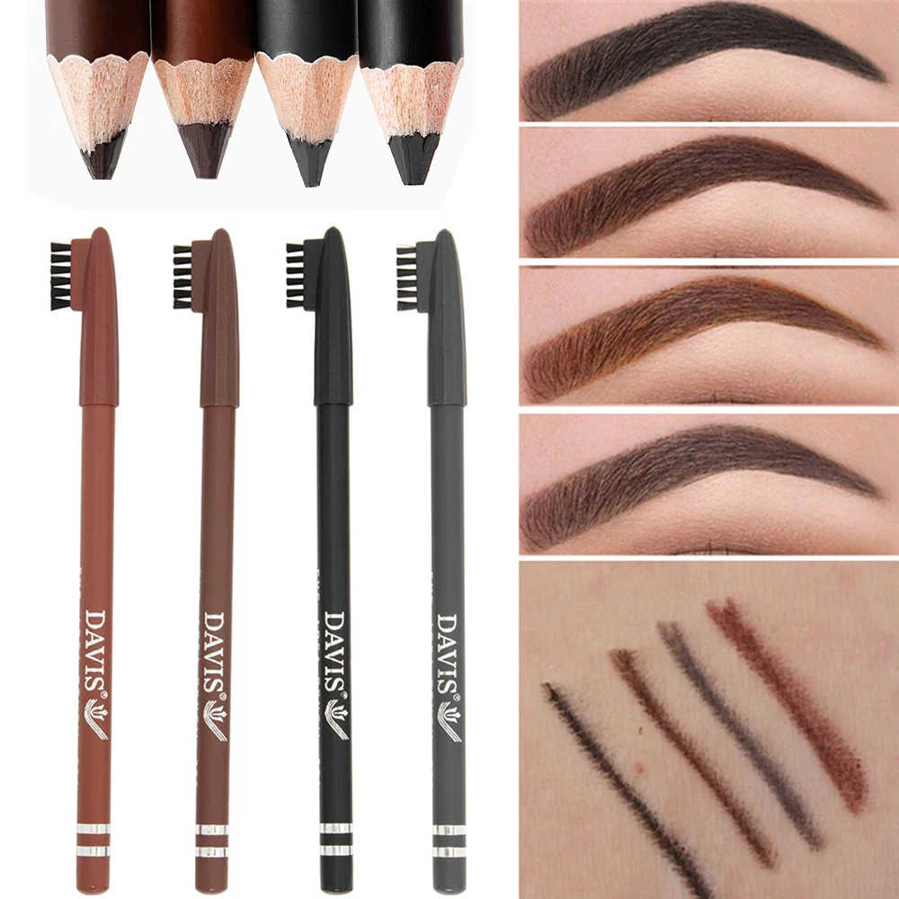 Карандаш для бровей с кисточкой и двойной головкой|Средства роста бровей| |