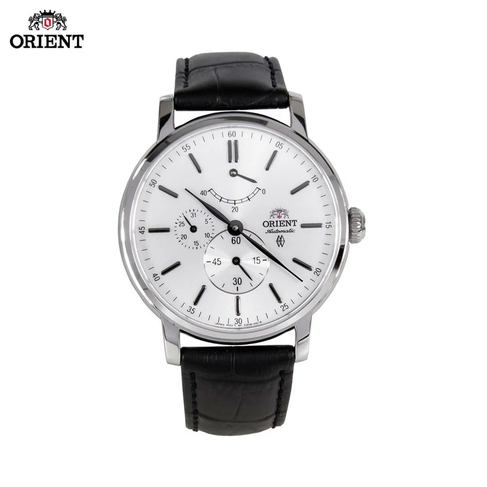 Наручные часы Orient EZ09004W мужские механические с автоподзаводом на кожаном ремешке