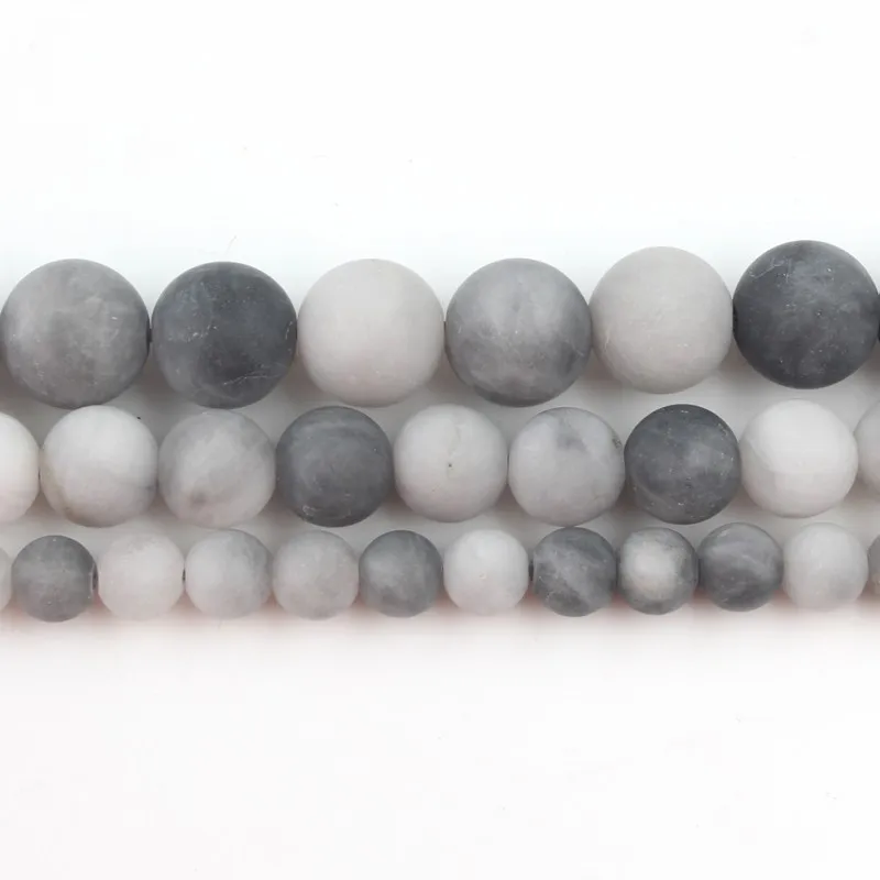 Бусины из натурального камня тусклые полированные Ястребиный глаз Круглые