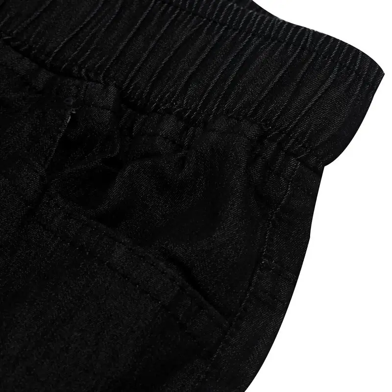 

Women Casual Jogger Pants Drawstring Elastic Waisted Jeans Solid Ladies Denim Pants Slim Leggings Pants
