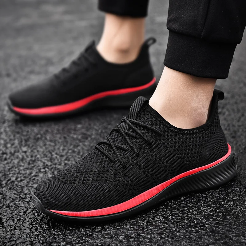 

2020 Men Running Shoes Comfortable Sport Shoes Men Trend Lightweight Walking Shoes Men Sneakers Breathable Zapatillas