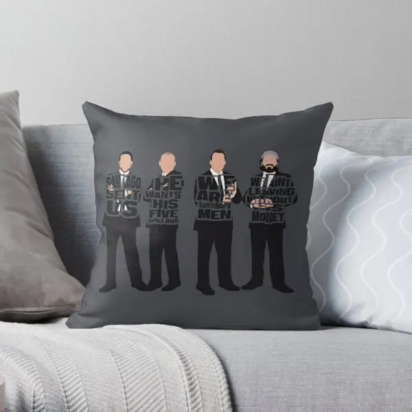 

Santiago Sent Us Soft ative Throw Pillow Cover Pillow Case Cover Wedding Bed Pillows NOT Included