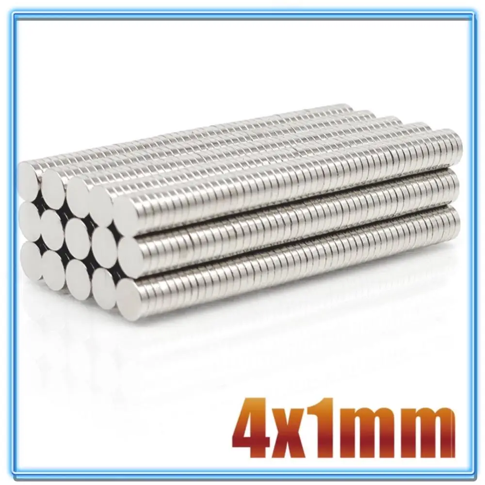 100 ~ 500 шт N35 Круглый магнит 4x1 5 4x2 4x3 4x10 неодимовый постоянный NdFeB супер сильные