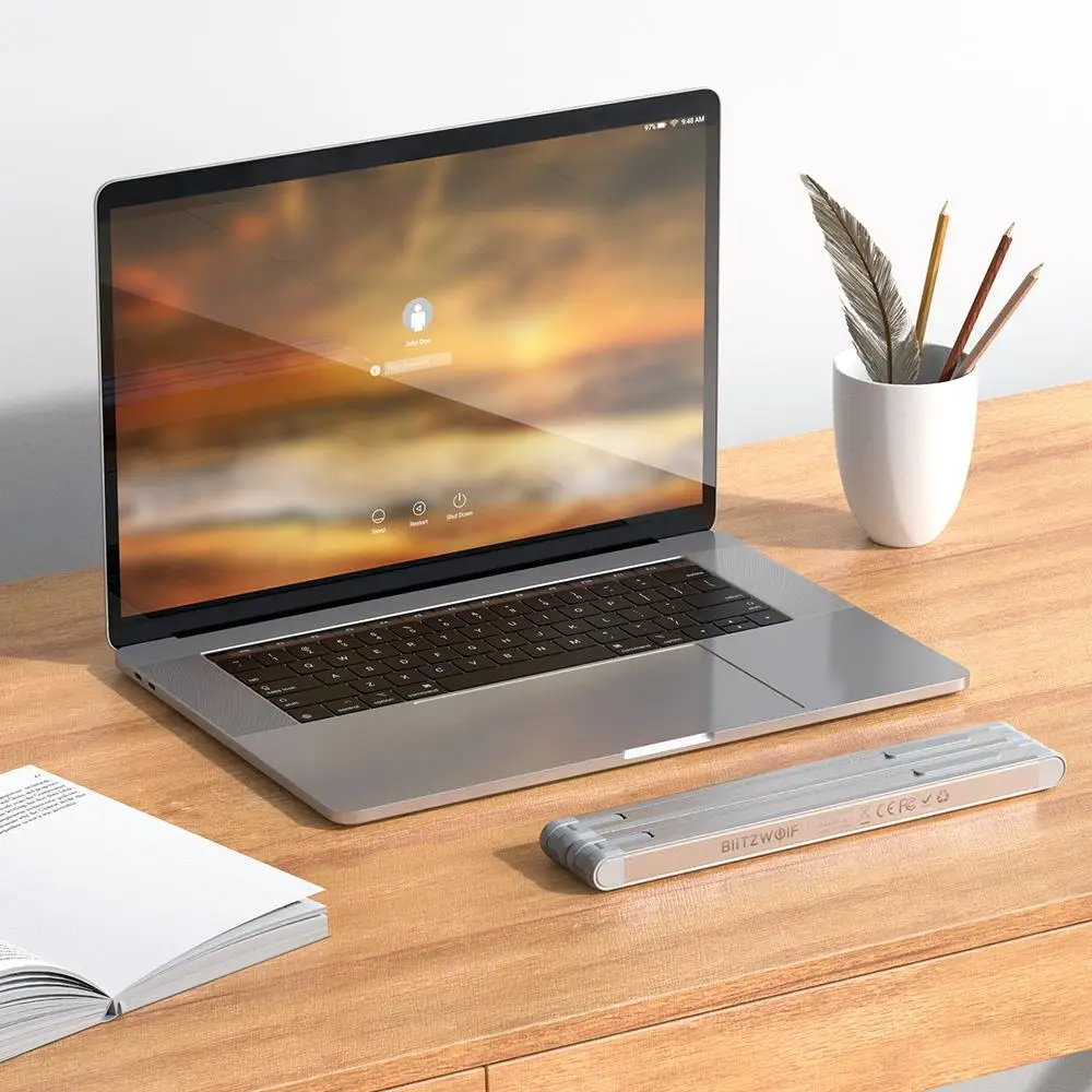 blitzwolf bw els1 эргономичный алюминий п