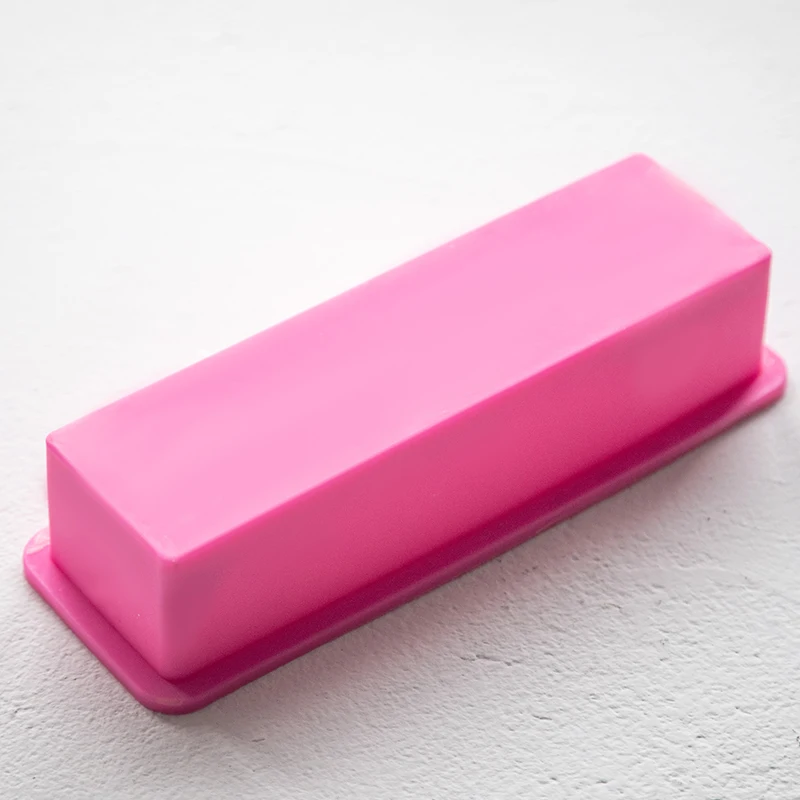 Большая прямоугольная силиконовая форма в виде Розы сделай сам для помадки торта