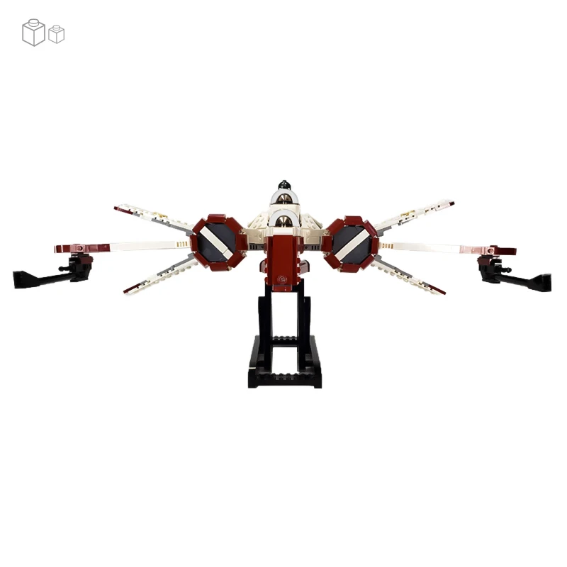 

Space Wars Series ARC-170 StarfighterED Assembly Model Building Blocks MOC Imperial Military Weapons Bricks Toys for Children