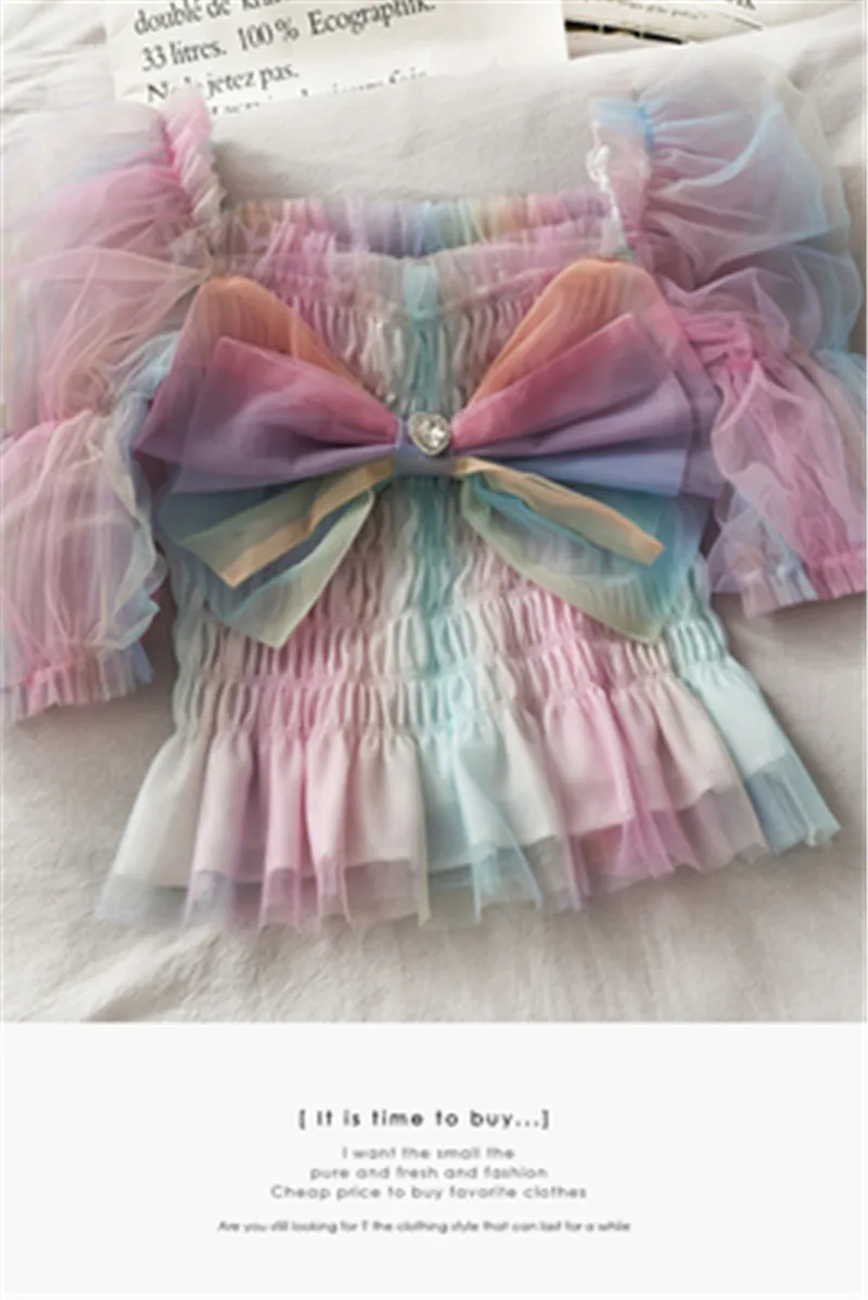 Женская кружевная блузка в стиле Харадзюку элегантная винтажная Готическая с