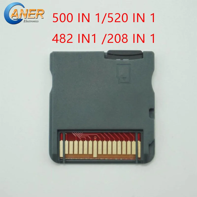 Фото Ganer 10 шт. 208 в 1 482 520 500 игровой Картридж для DS/3DS/2DS консоли супер комбо мульти карт Ganer 10 шт. 208 в 1 482 520 500 игровой Картридж для DS/3DS/2DS консоли супер комбо мульти карт
