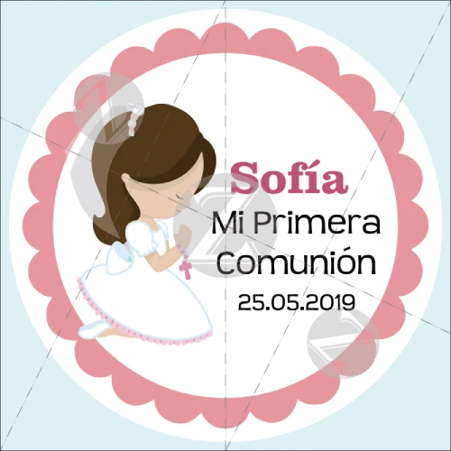 100 шт. 3 7 см индивидуальный заказ наклейки для первого причастия мальчиков и