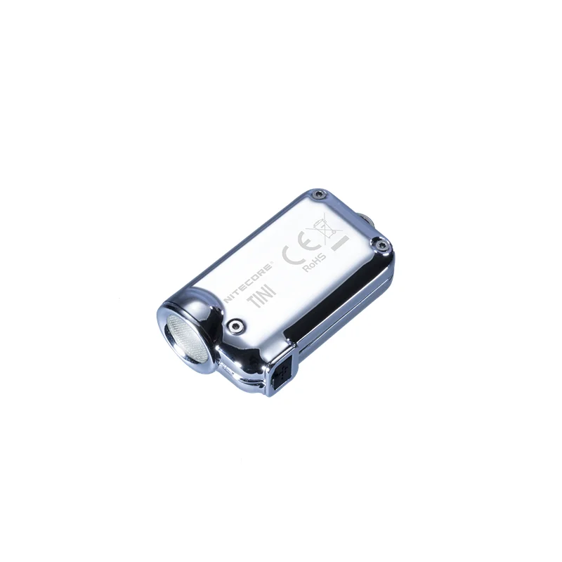 Nitecore TINI SS USB TINISS перезаряжаемая стальная светодиодная подсветка ключа CREE XP-G2 S3 LED
