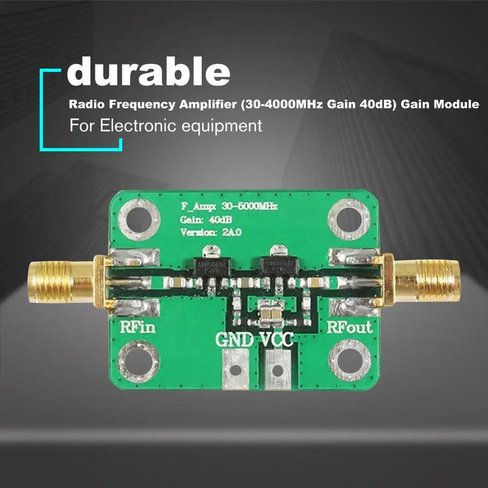 Новинка 2019 30 4000 мгц радиочастотный широкополосный усилитель модуль мощности с