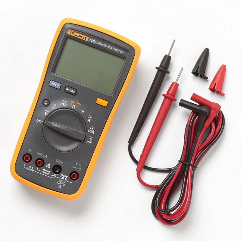 Цифровой мультиметр FLUKE 15B + с автоматическим диапазоном 4000 отсчетов измеритель