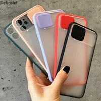 Soft Slide Camera Lens Protection Cases For iPhone Pro Max Max Plus 2020 Silicone TPU Matte Cover Coque