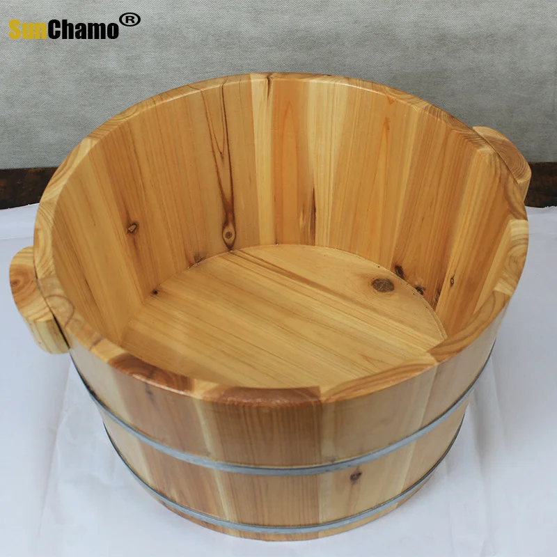 New Fashion Cunninghamia Lanceolata Bath Tub Cover Foot Thicker Massage Soaking Wood Home Furniture | Дом и сад