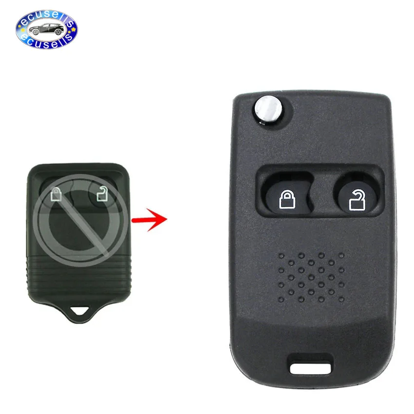 Модифицированный складной пульт дистанционного ключа fFip с 2 кнопками чехол