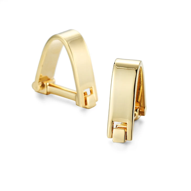 Высококачественные запонки из латуни модные дизайнерские кожаной веревки с