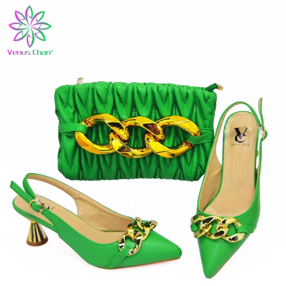 Новые африканские Стразы оранжевого цвета женские сандалии и сумки в