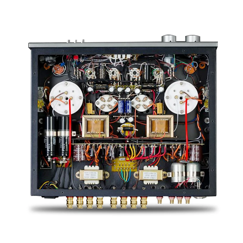 Douk аудио Hi-end Hi-Fi стерео 300B Push 845 ламповый усилитель класса A одноконцевый чистый пост-уровень баланс усилитель мощности