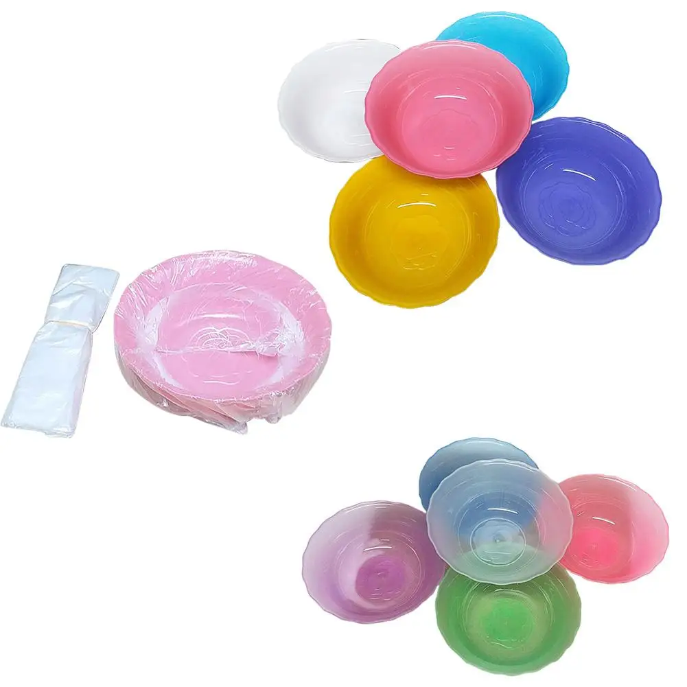 

Mini Washbasin Translucent Round Plastic Wash Basin Cleanser Tool