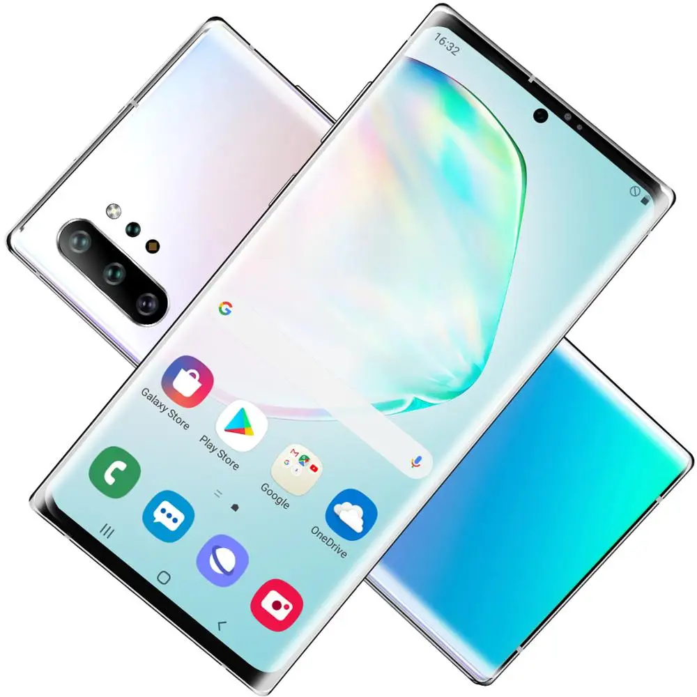 Смартфон Rugum Note 10 + Android 9 0 4800 мАч 3 Гб ОЗУ 32 ПЗУ экран 6 8 дюйма Fullview двойная камера