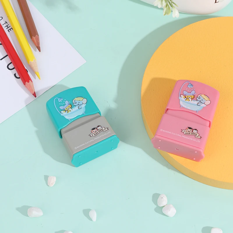 

Baby Name Stamp DIY For Children Name Seal Student Clothes Chapter Security Name Stamp Carve Patterns Yourself