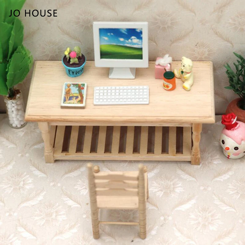 

JO HOUSE Tea Table Model 1:12 Dollhouse Minatures Model Dollhouse Accessories