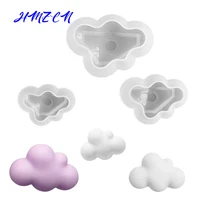 3d cloud shape chocolate silicone mold mousse fondant ice cube mould pudding candy soap candle molds baking cake resin mold