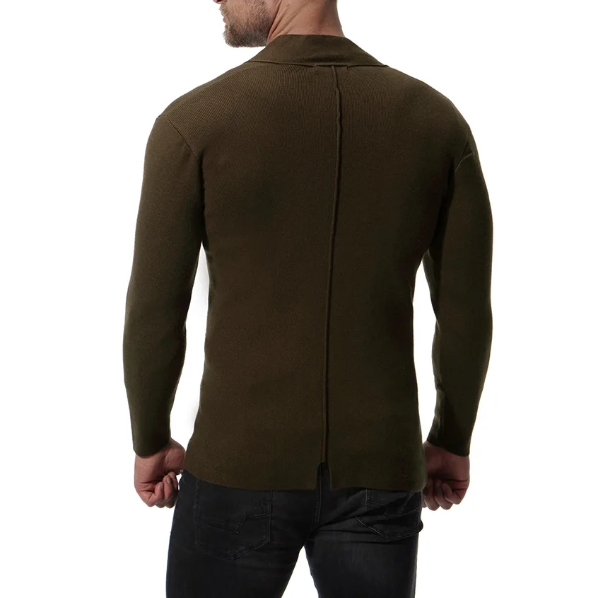 Мужские свитера 2019 мужской свитер с воротником-стойкой одежда | Мужская