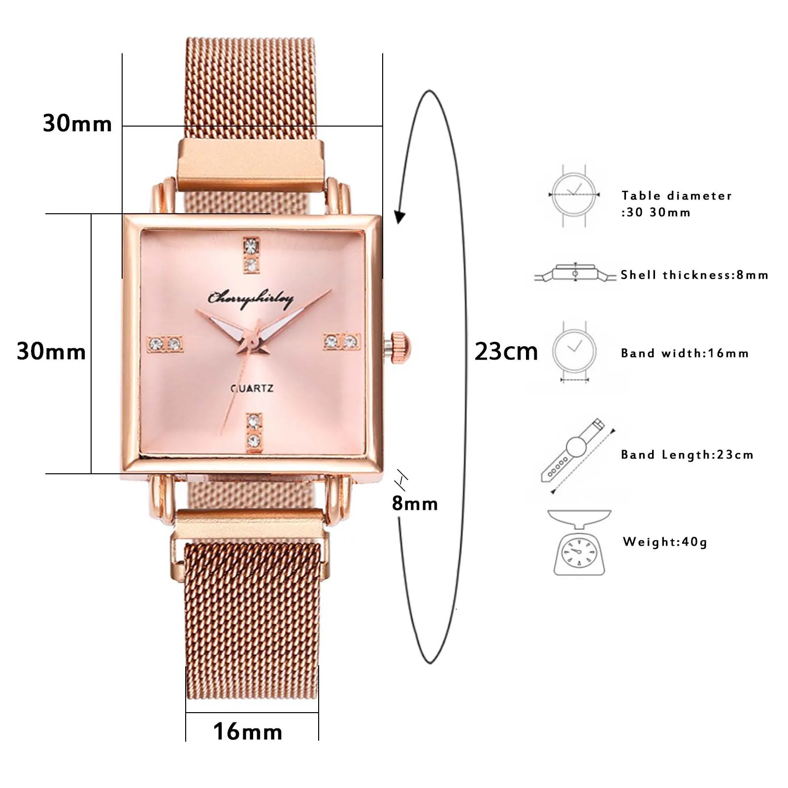 

Bowake Casual Quartz Stainless Steel Band Women Flower Rhinestone Watch Gifts for women high quality regalos para mujer F5