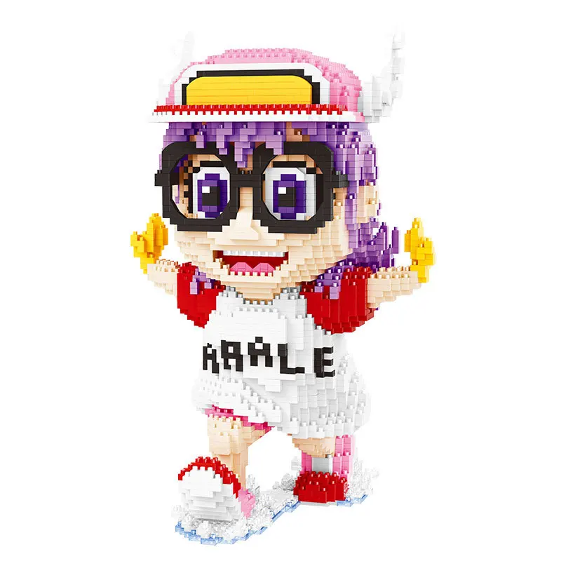Balody мини кубики Arale аниме аукцион фигурки Мультяшные кирпичи строительные