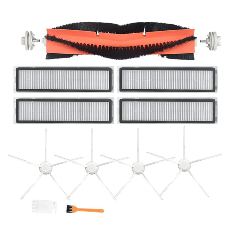 

Моющиеся аксессуары для пылесоса Xiaomi Dreame D9, для робота-пылесоса, основная щетка, боковая щетка, HEPA-фильтр, ткань для швабры